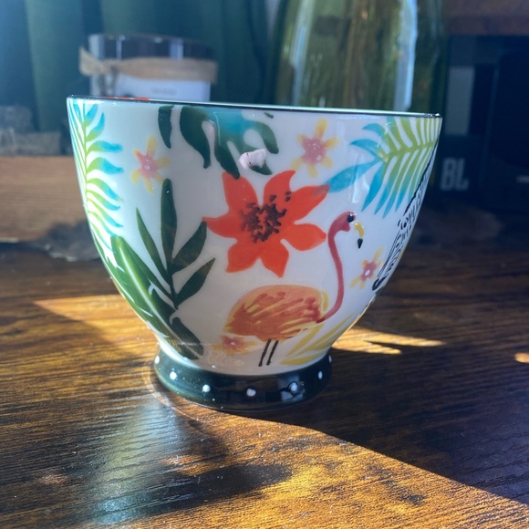 Cost Plus World Market Zebra Print Mug with Red Handle - Picture 3 of 7